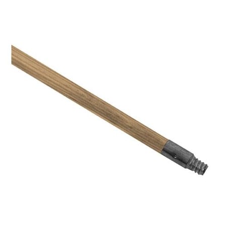 Wooden Broom/Squeegee Handle W/ Metal Threads